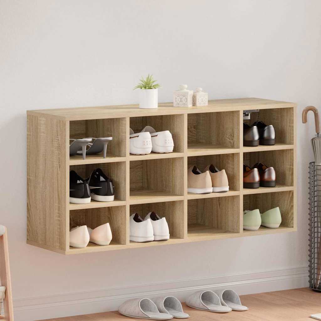 Sko Skap med hylle Sonoma eik 103 x 30 x 51 cm Konstruert tre