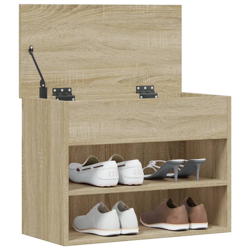 Skobenk sonoma eik 60x30x45 cm konstruert tre