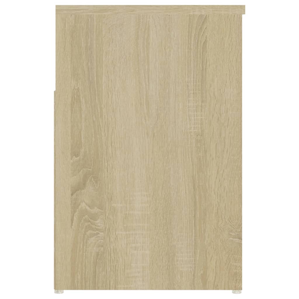 Skobenk sonoma eik 80x30x45 cm konstruert tre