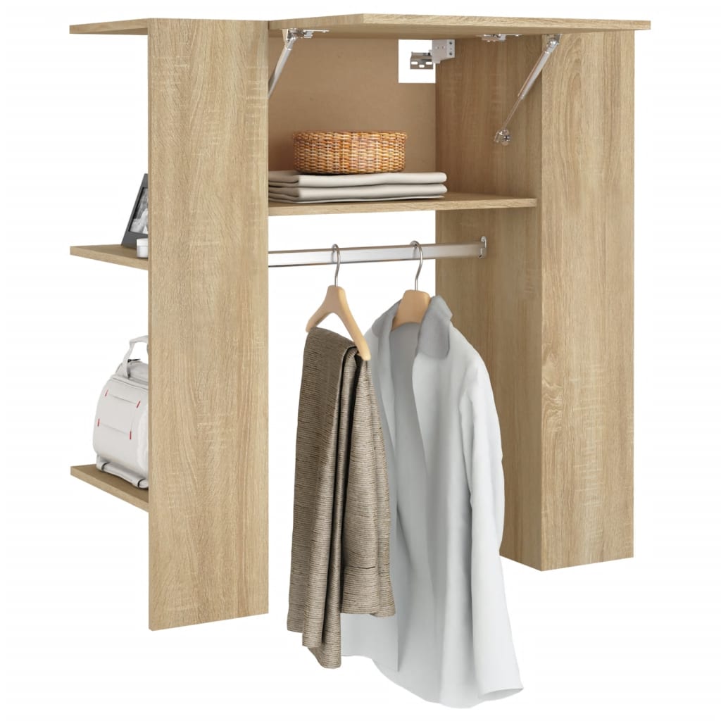 Gangskap sonoma eik 97,5x37x99 cm konstruert tre