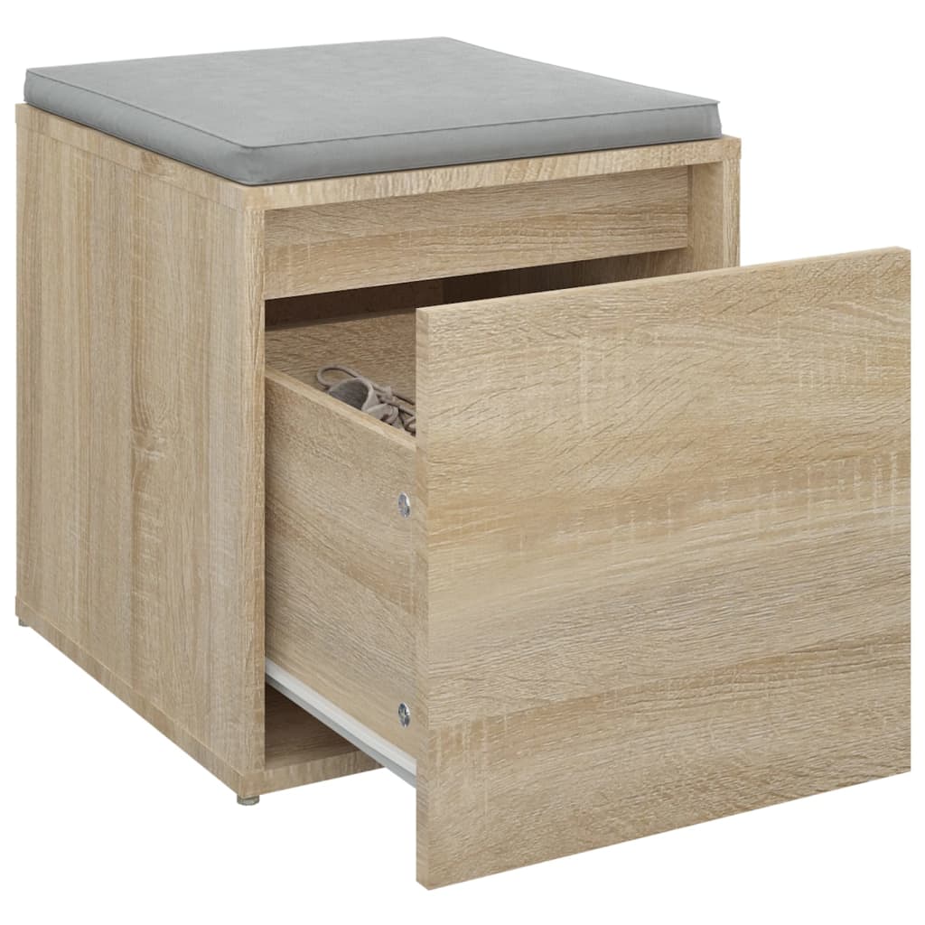 Oppbevaringsskap sonoma eik 40,5x40x40 cm konstruert tre