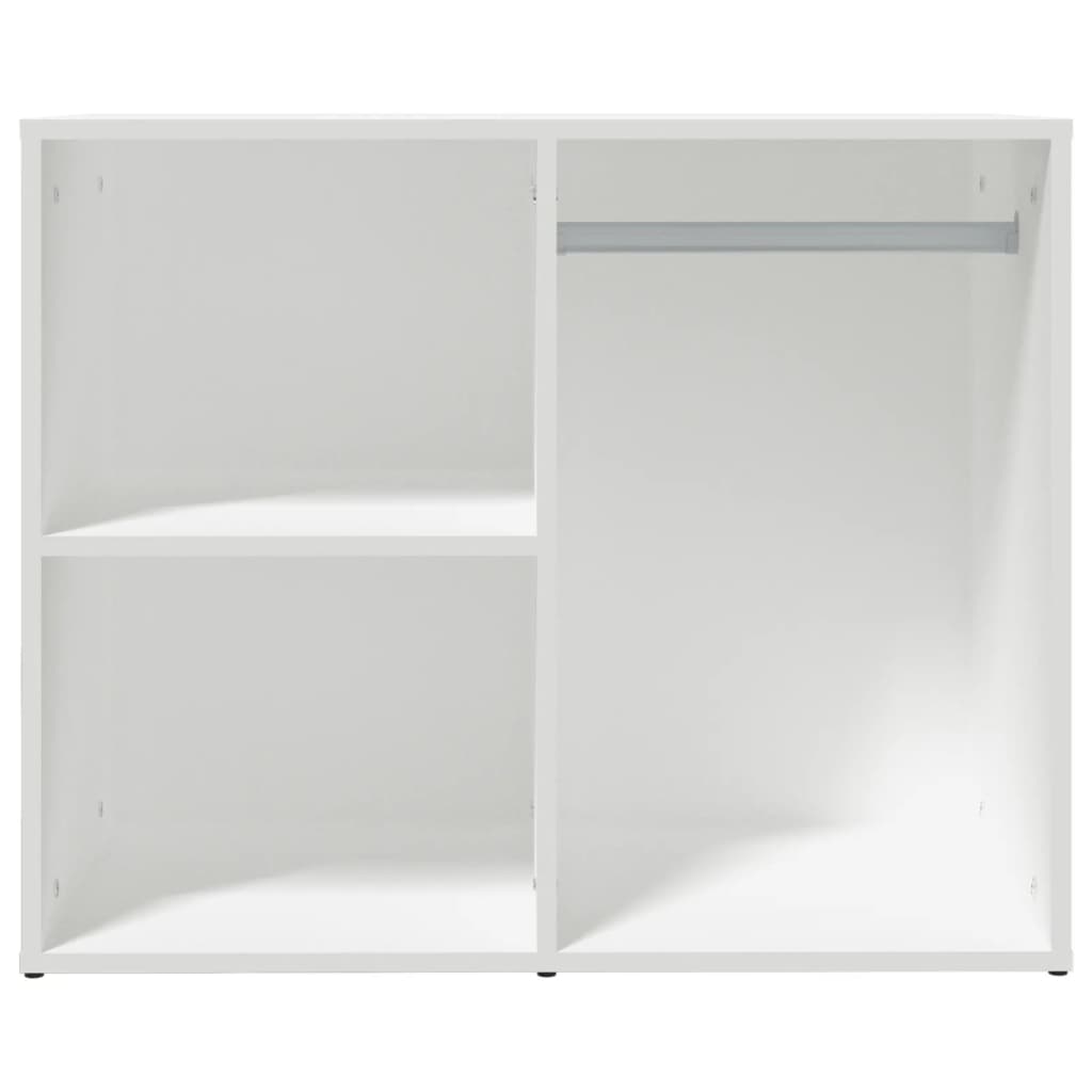 Sminkeskap hvit 80x40x65 cm konstruert tre