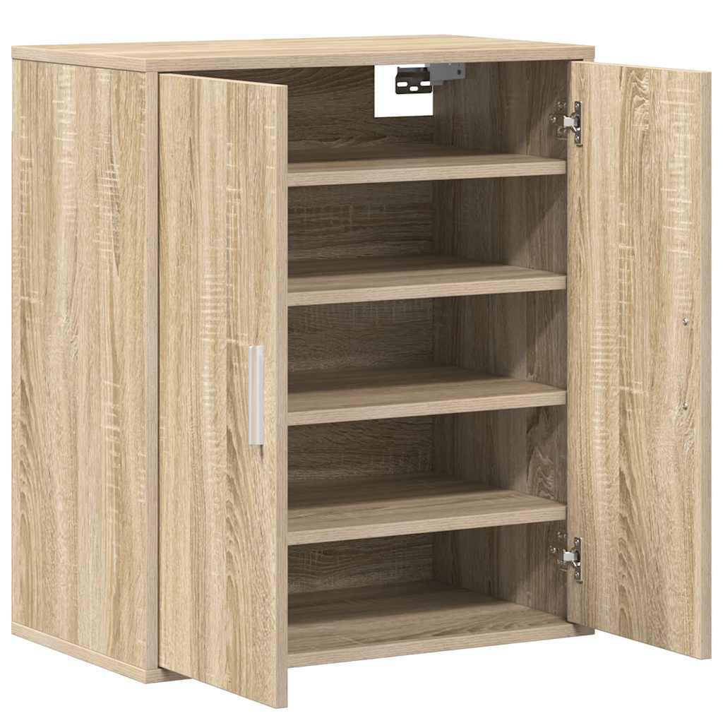 Skoskap sonoma eik 60x35x70 cm konstruert tre