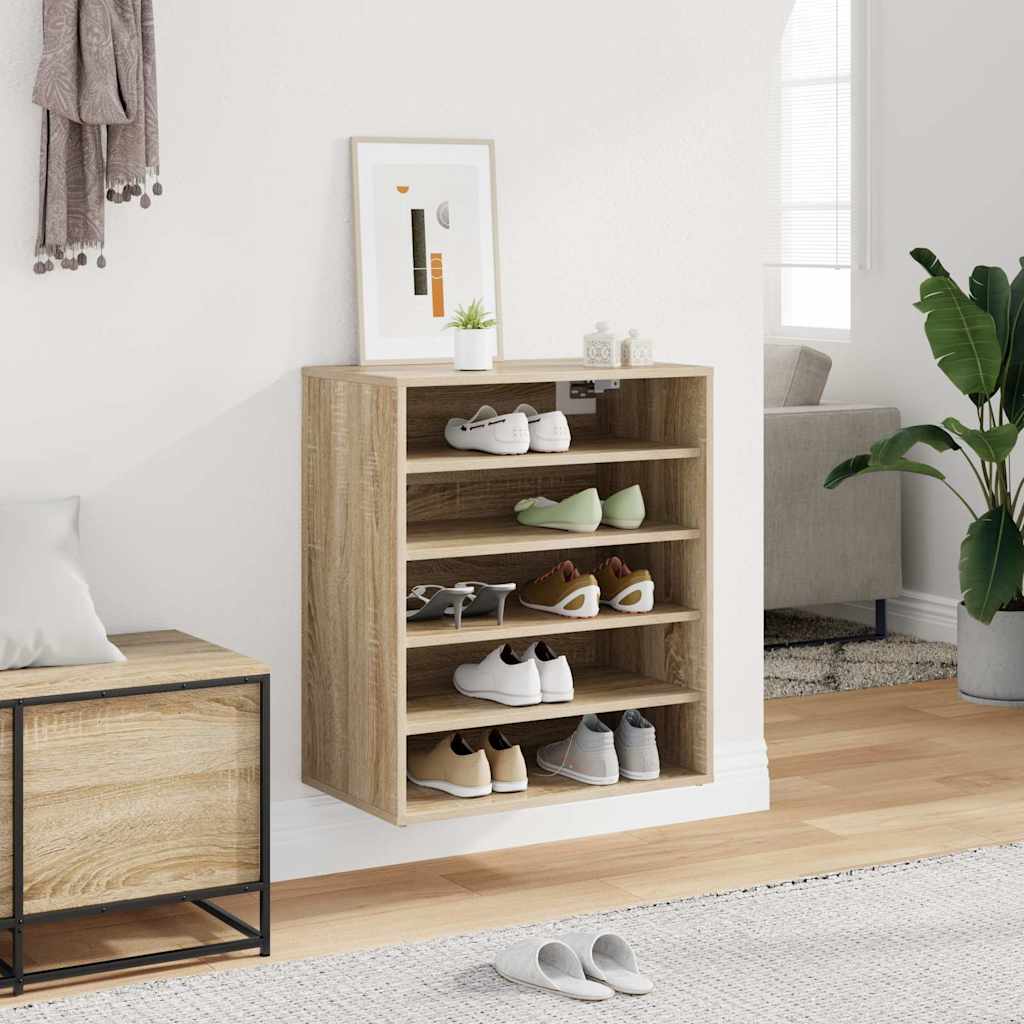 Skoskap sonoma eik 60x35x70 cm konstruert tre