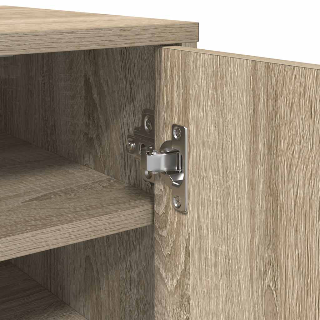 Skoskap sonoma eik 32x35x70 cm sponplate
