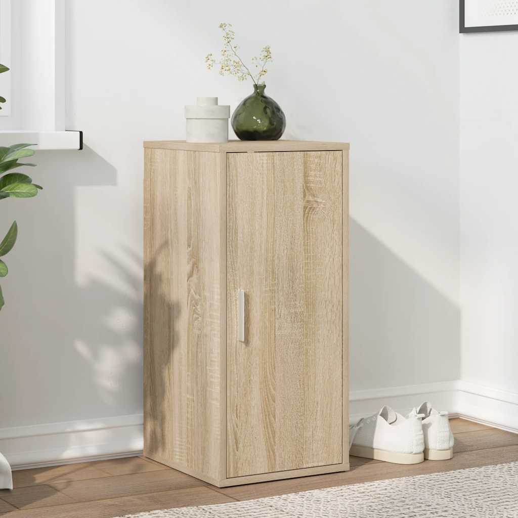 Skoskap sonoma eik 32x35x70 cm sponplate