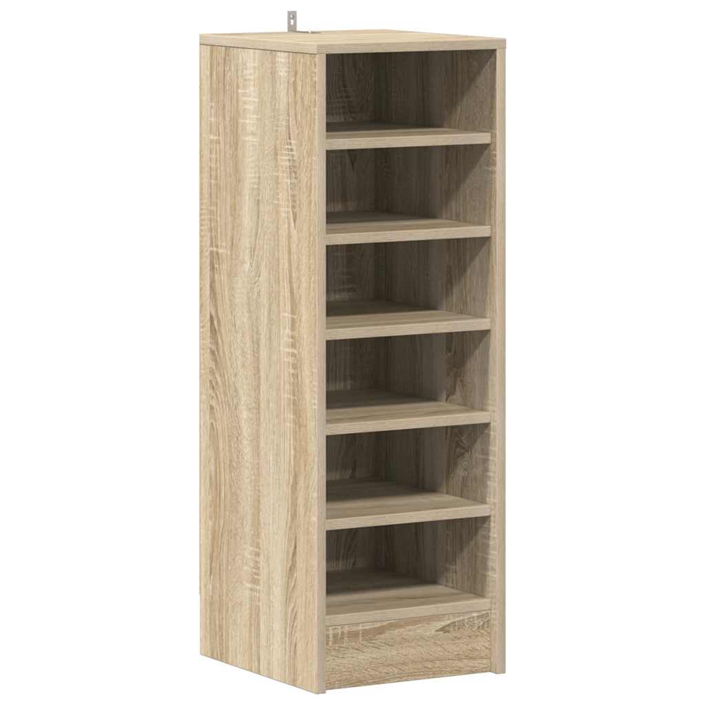 Skoskap sonoma eik 31,5x35x90 cm konstruert tre