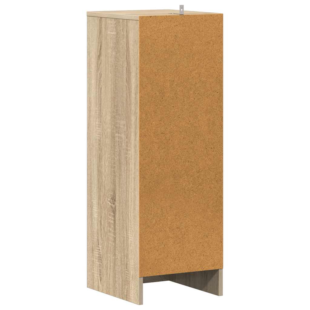 Skoskap sonoma eik 31,5x35x90 cm konstruert tre
