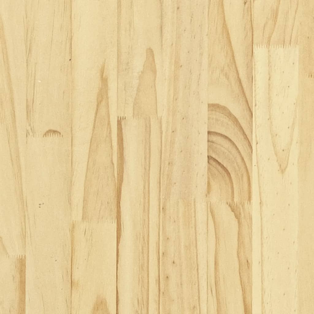 Bokhylle 5 nivåer brun 100x30x175 cm heltre furu