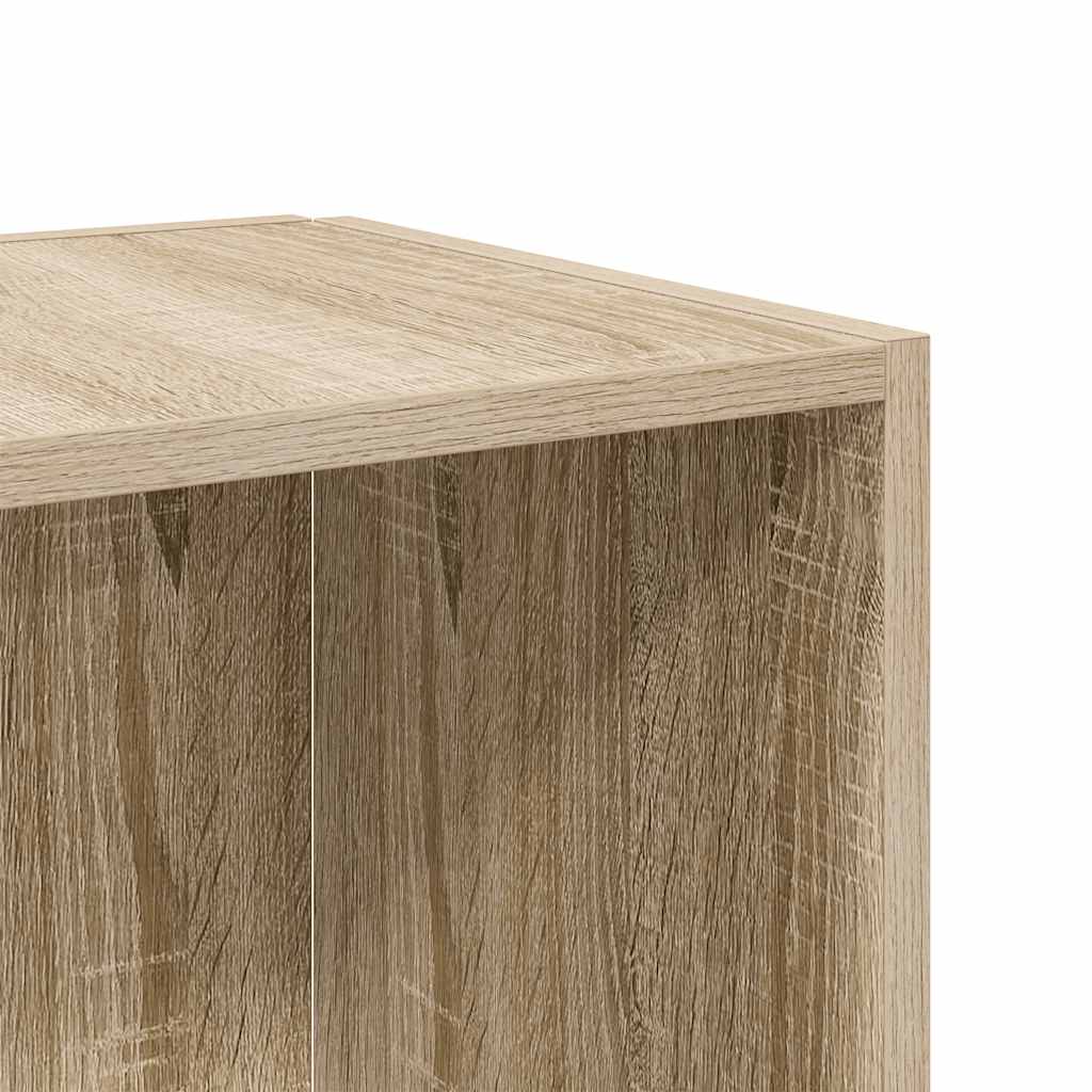 Sidebord sonoma eik 33x33x34,5 cm konstruert tre