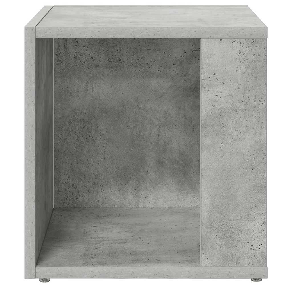 Sidebord betonggrå 33x33x34,5 cm konstruert tre