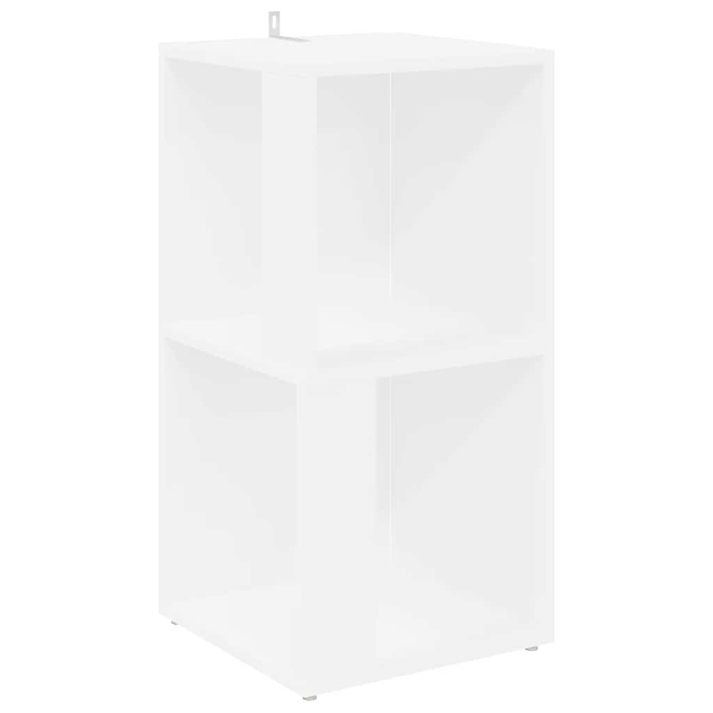 Hjørneskap hvit 33x33x67 cm konstruert tre