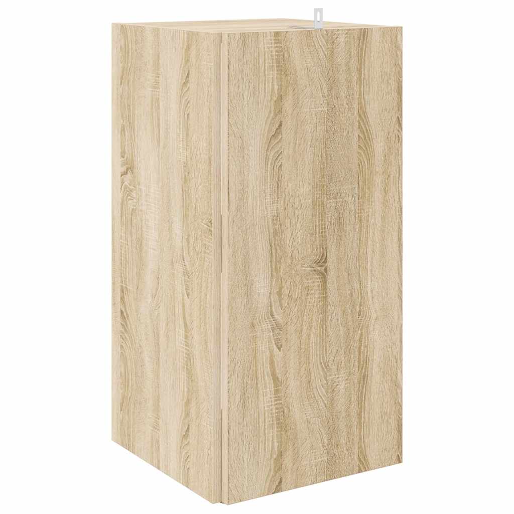 Hjørneskap sonoma eik 33x33x67 cm konstruert tre
