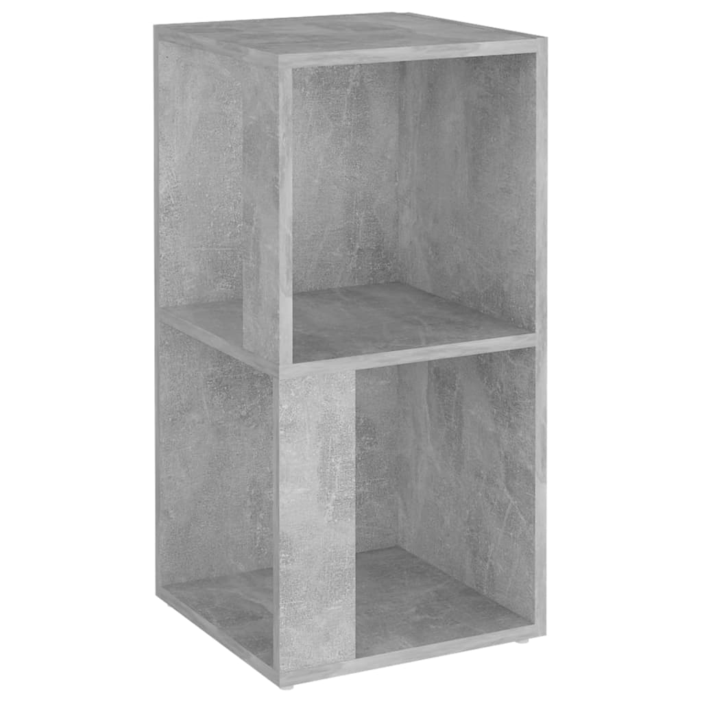 Hjørneskap betonggrå 33x33x67 cm konstruert tre