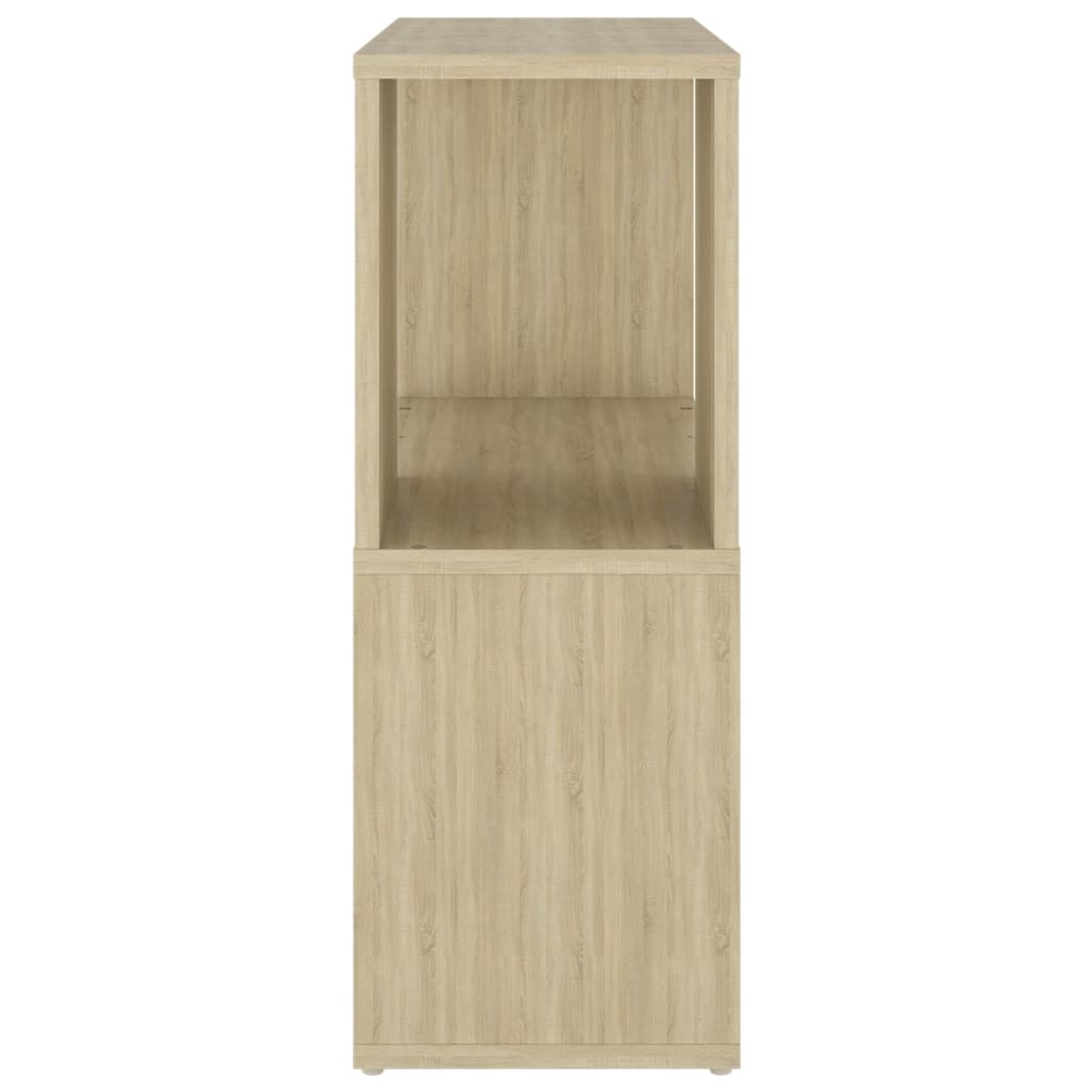 Bokhylle sonoma eik 60x24x63 cm konstruert tre