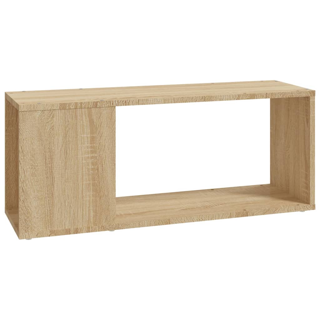 TV-benk sonoma eik 80x24x32 cm konstruert tre