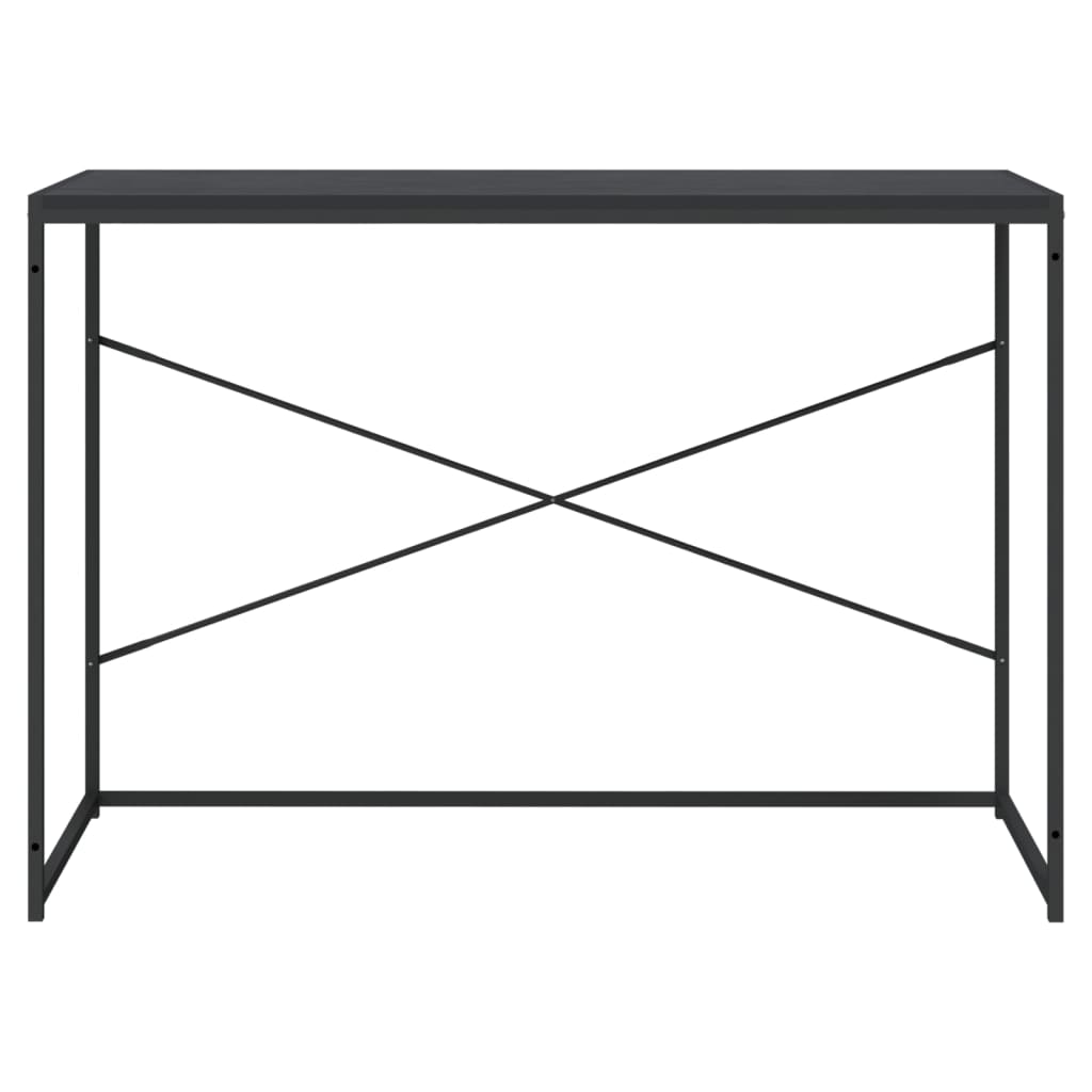 Databord svart 110x60x70 cm sponplate