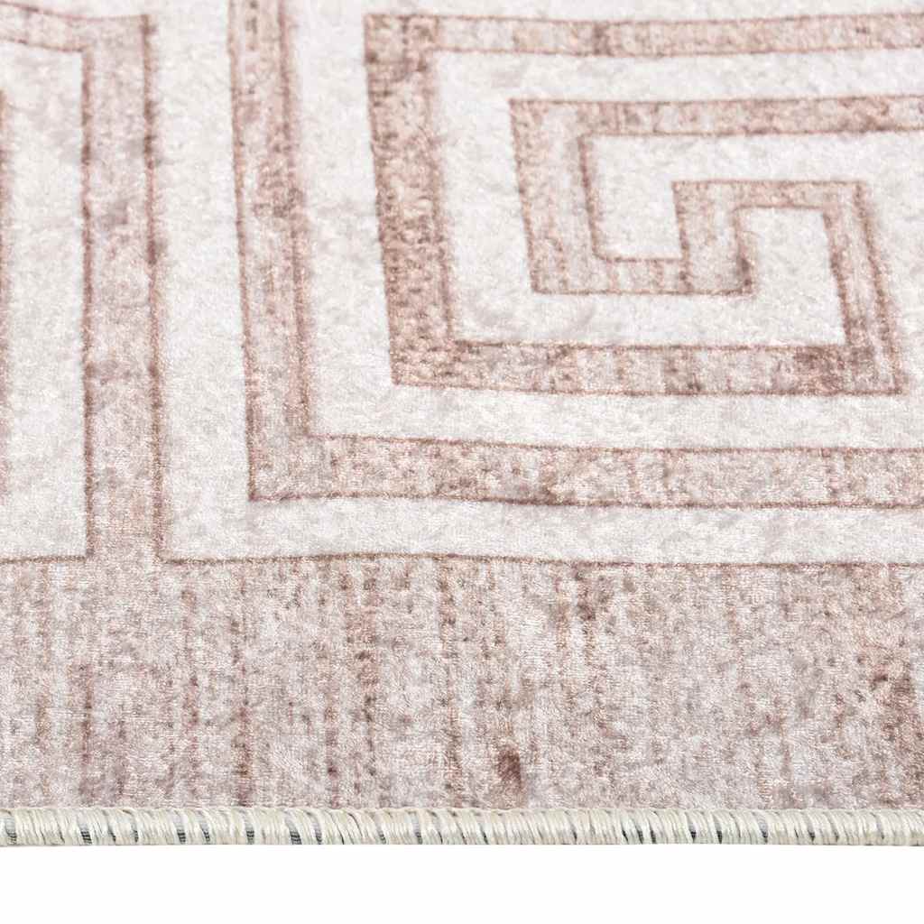 Vaskbart teppe 80x150 cm beige