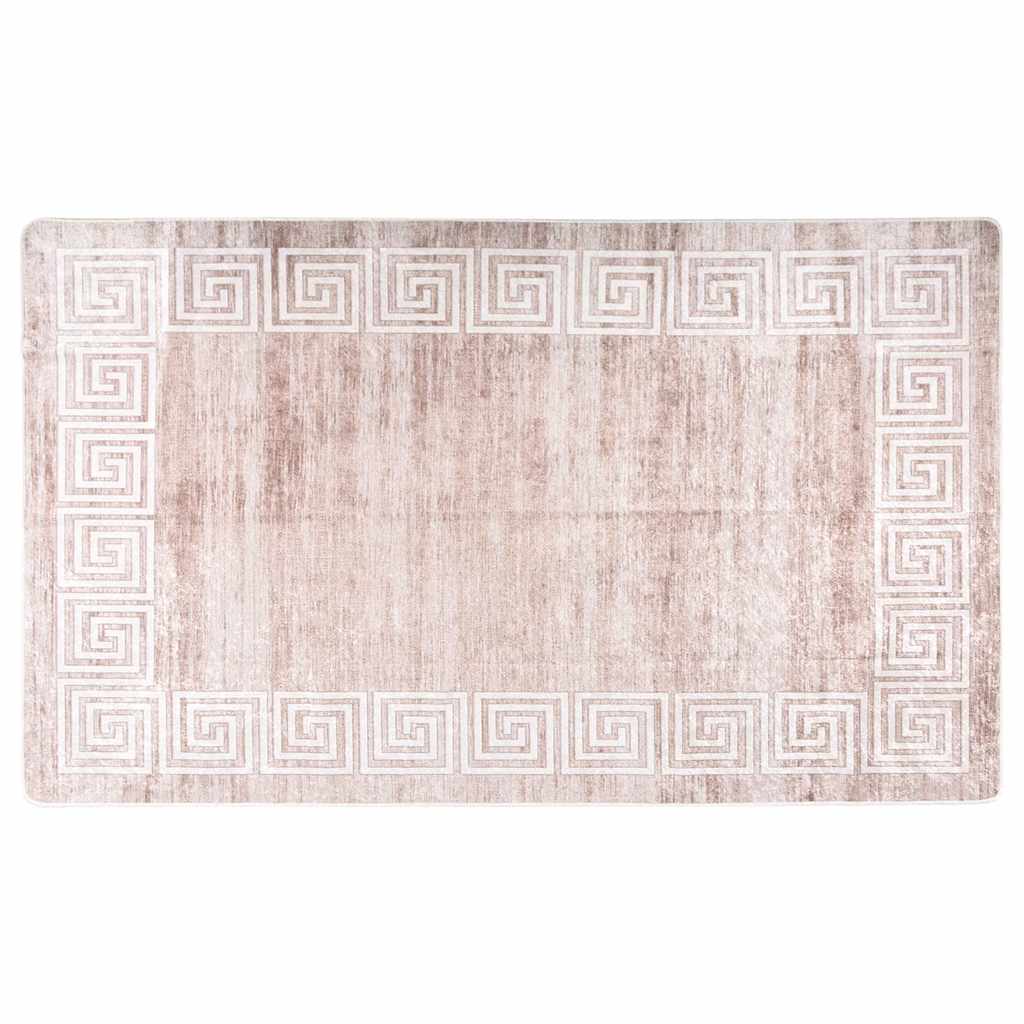 Vaskbart teppe 120x180 cm beige