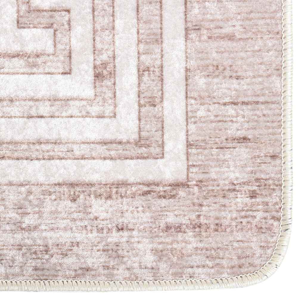 Vaskbart teppe 120x180 cm beige
