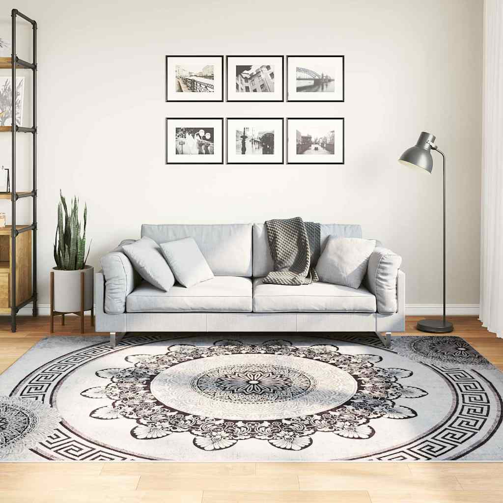 Vaskbart teppe 160x230 cm flerfarget