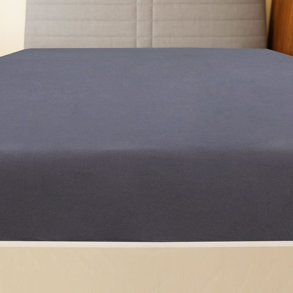 Jerseylaken antrasitt 180x200 cm bomull