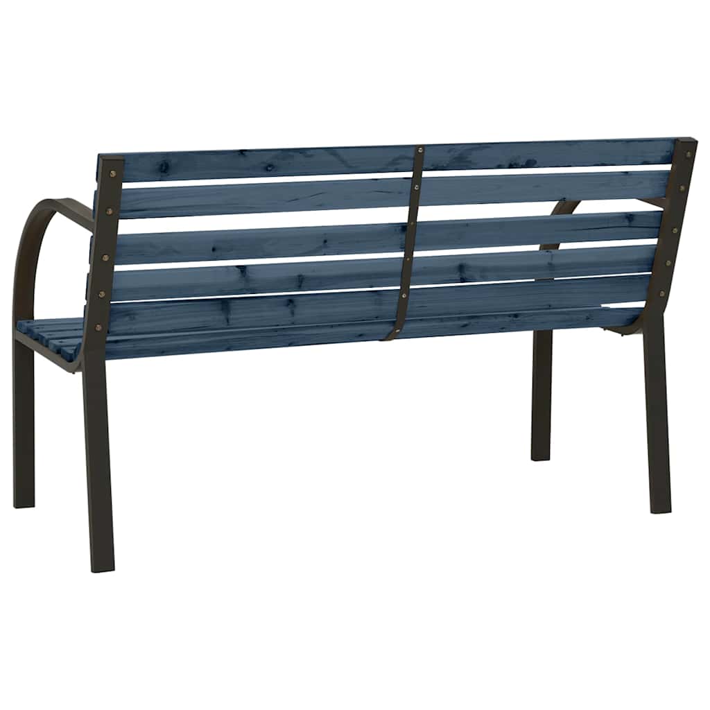 Hagebenk for barn 81 cm kinesisk gran grå vidaXL