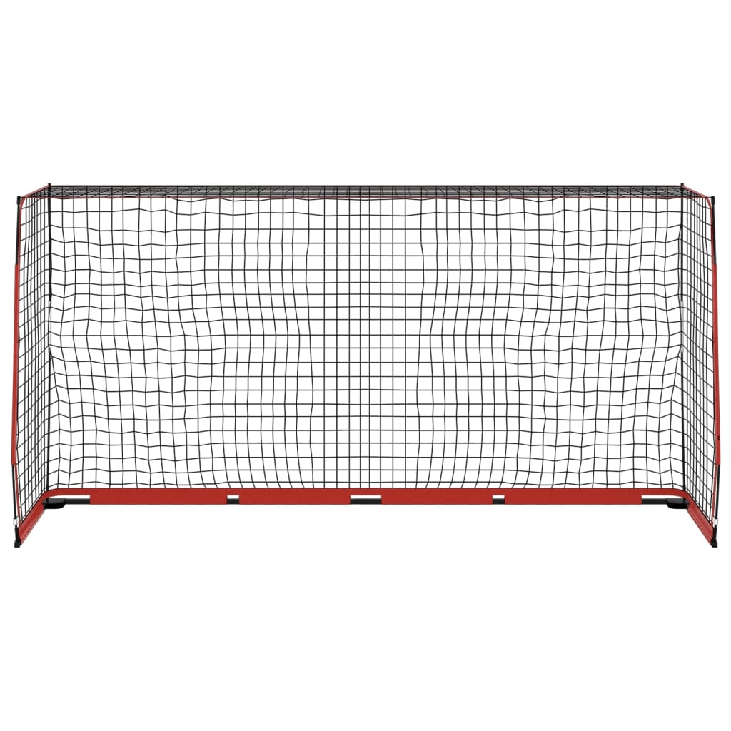 Fotballmål 366,5x91x183 cm stål