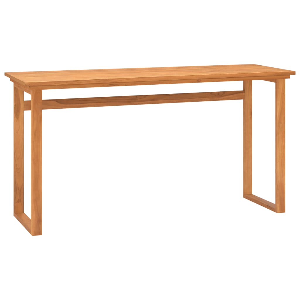Skrivebord 120x45x75 cm heltre teak
