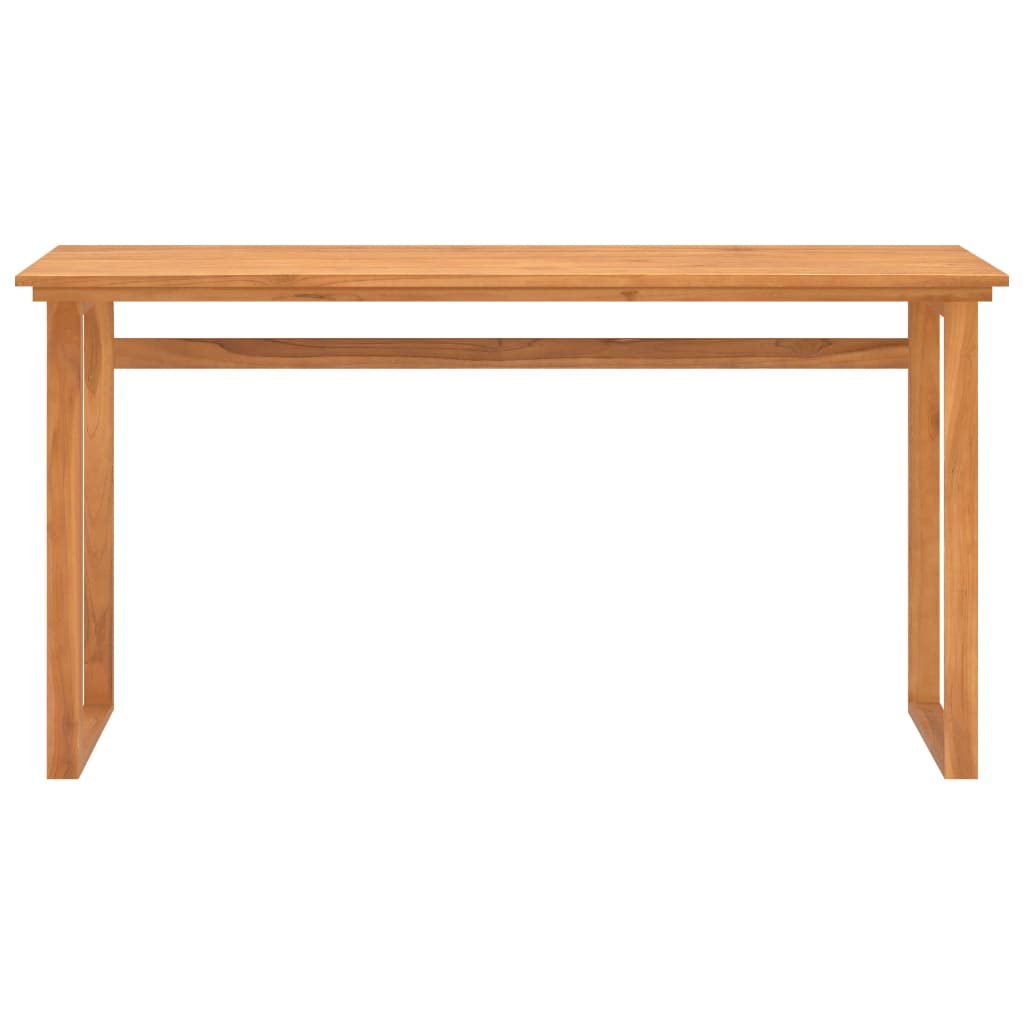 Skrivebord 120x45x75 cm heltre teak