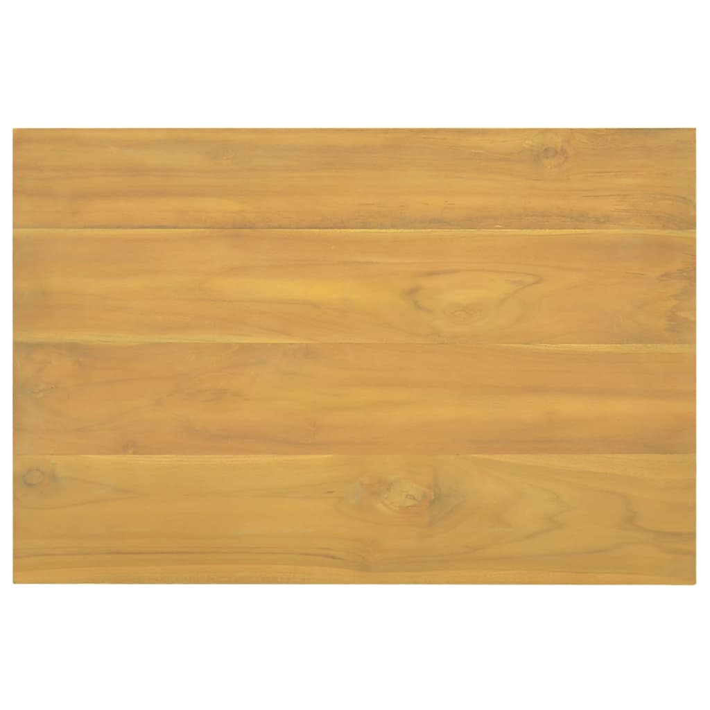 Baderomsskap 60x40x75 cm heltre teak