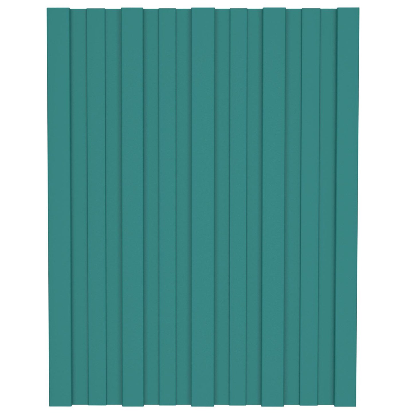 Takpanel 12 pcs Grønn 60 x 45 cm Galvanisert stål
