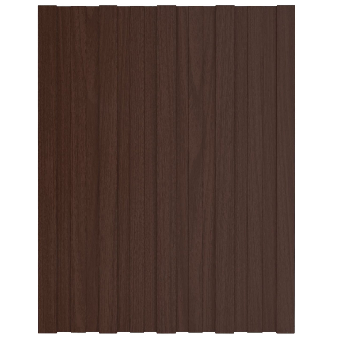 Takpanel 12 pcs Brun 60 x 45 cm Galvanisert stål