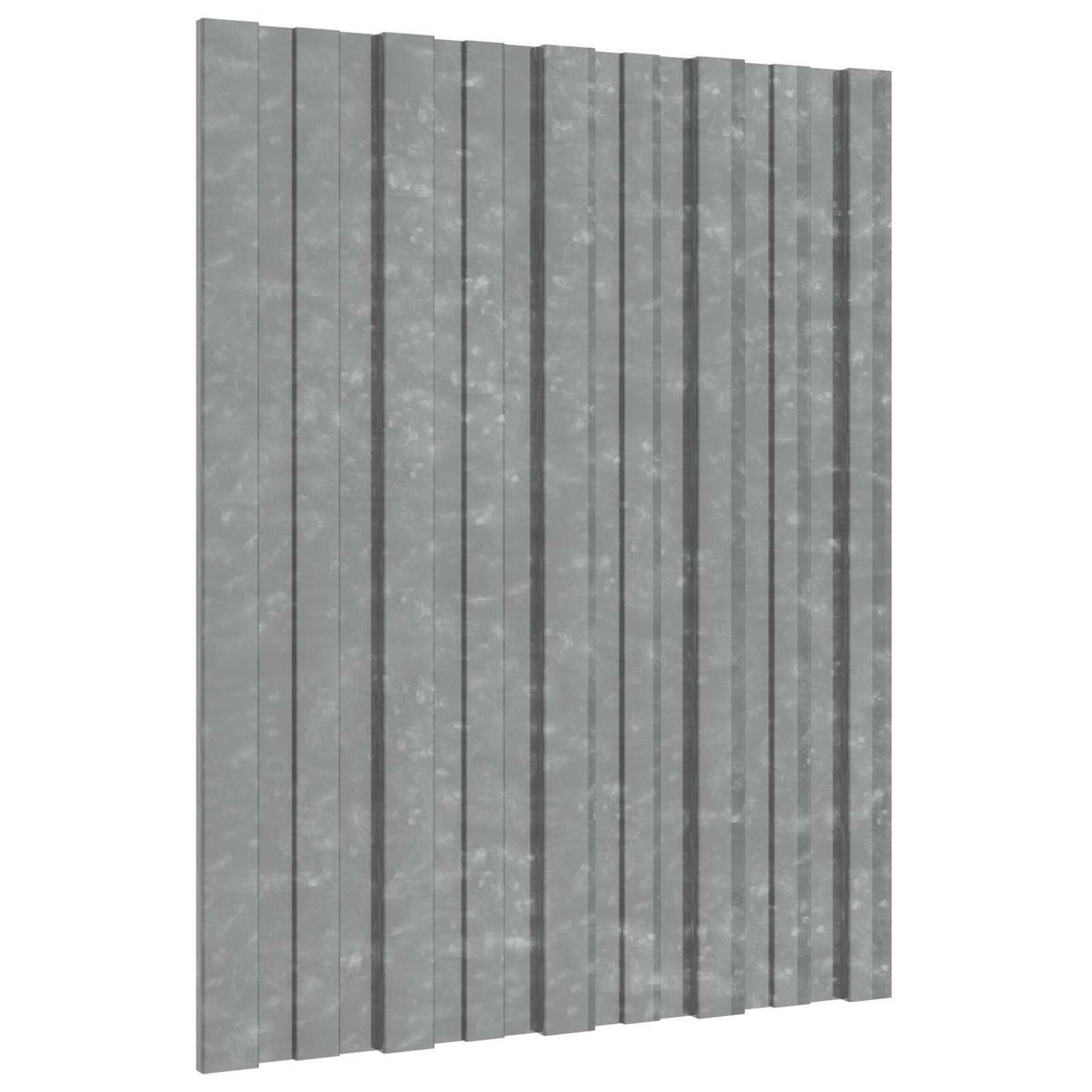Takpanel 36 pcs Sølv 60 x 45 cm Galvanisert stål