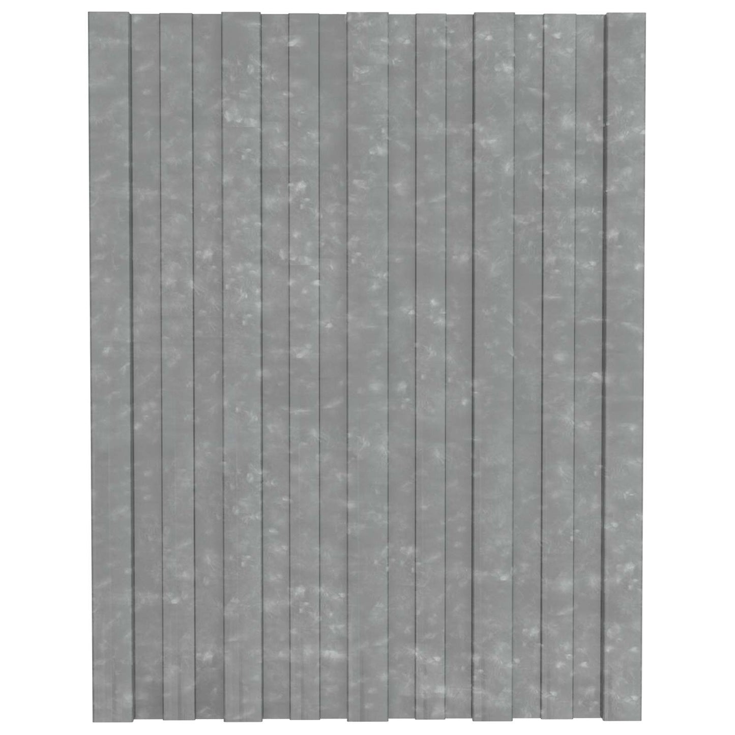 Takpanel 36 pcs Sølv 60 x 45 cm Galvanisert stål