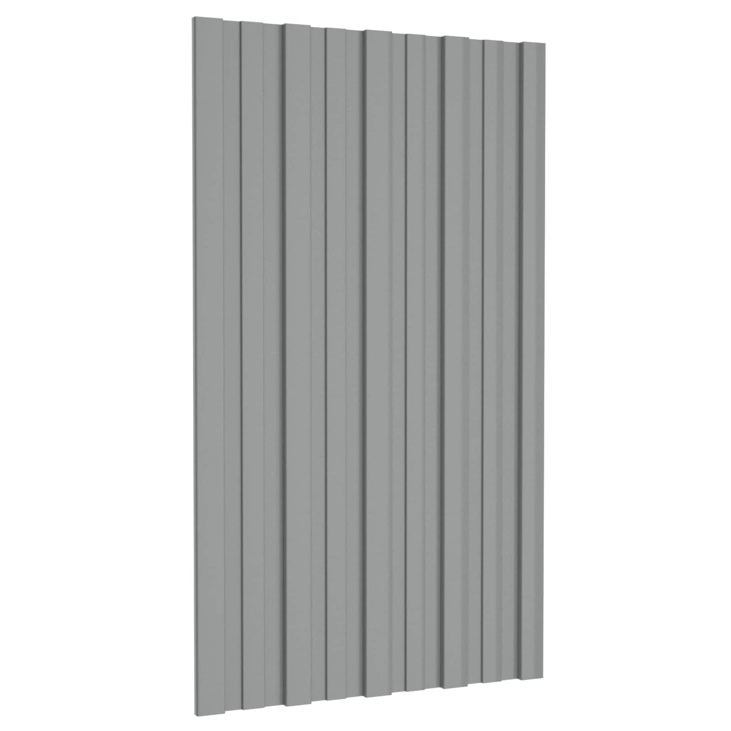 Takpanel 36 pcs Grå 80 x 45 cm Galvanisert stål