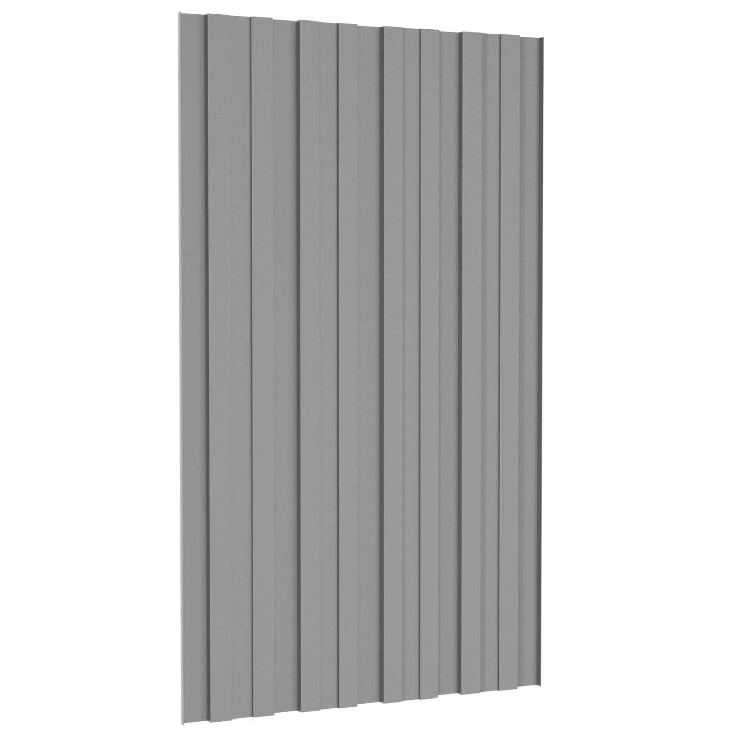 Takpanel 36 pcs Grå 80 x 45 cm Galvanisert stål
