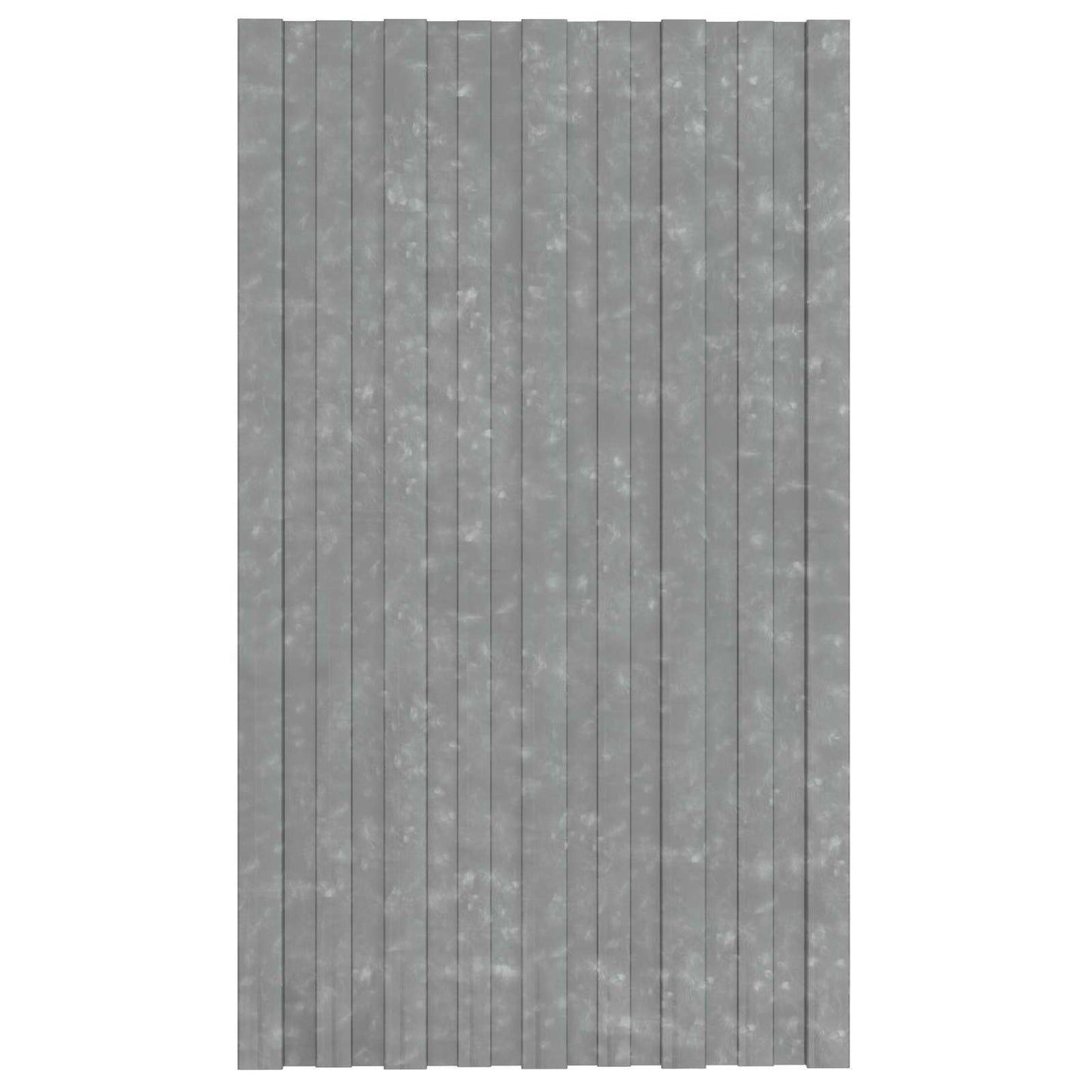 Takpanel 12 pcs Sølv 80 x 45 cm Galvanisert stål