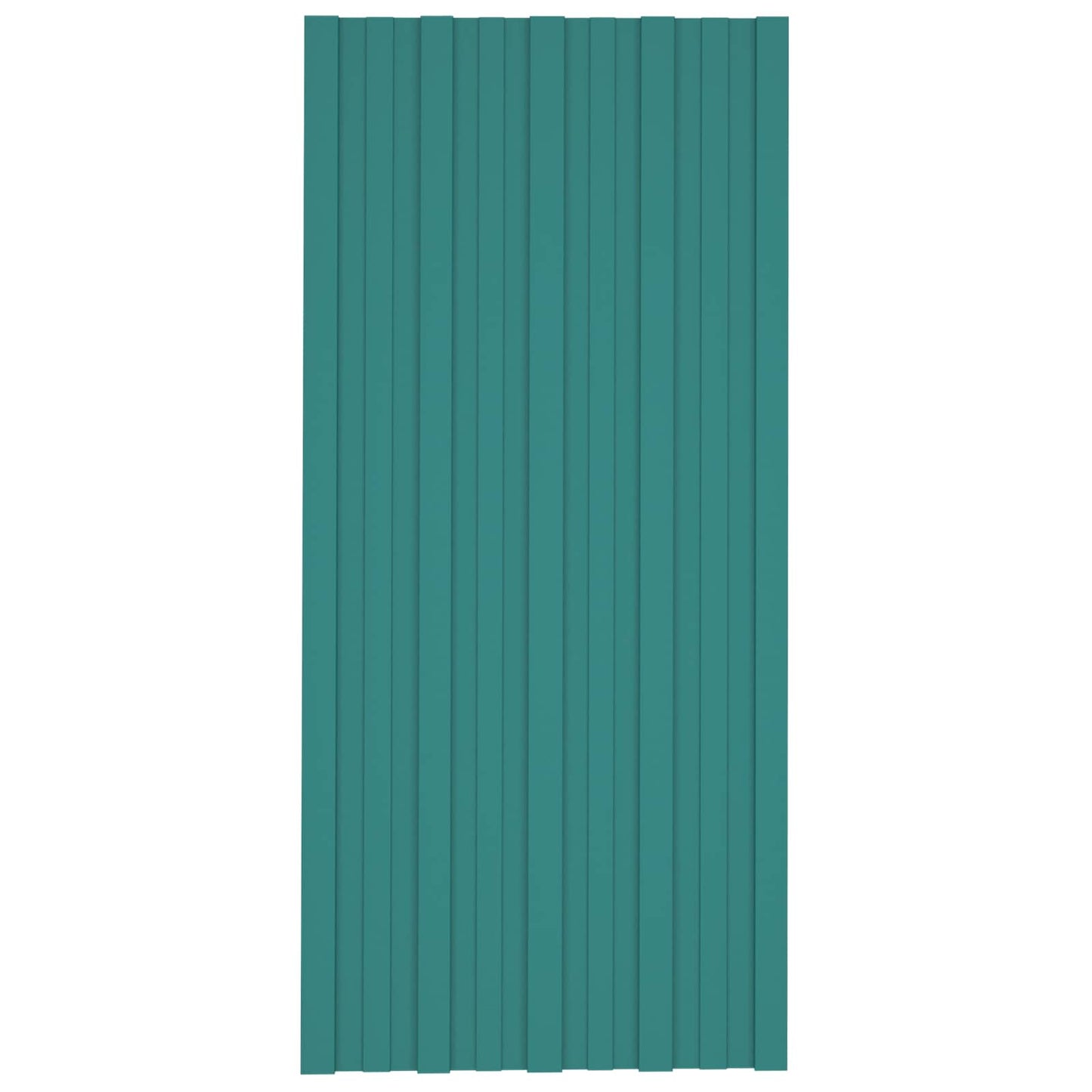 Takpanel 36 pcs Grønn 100 x 45 cm Galvanisert stål