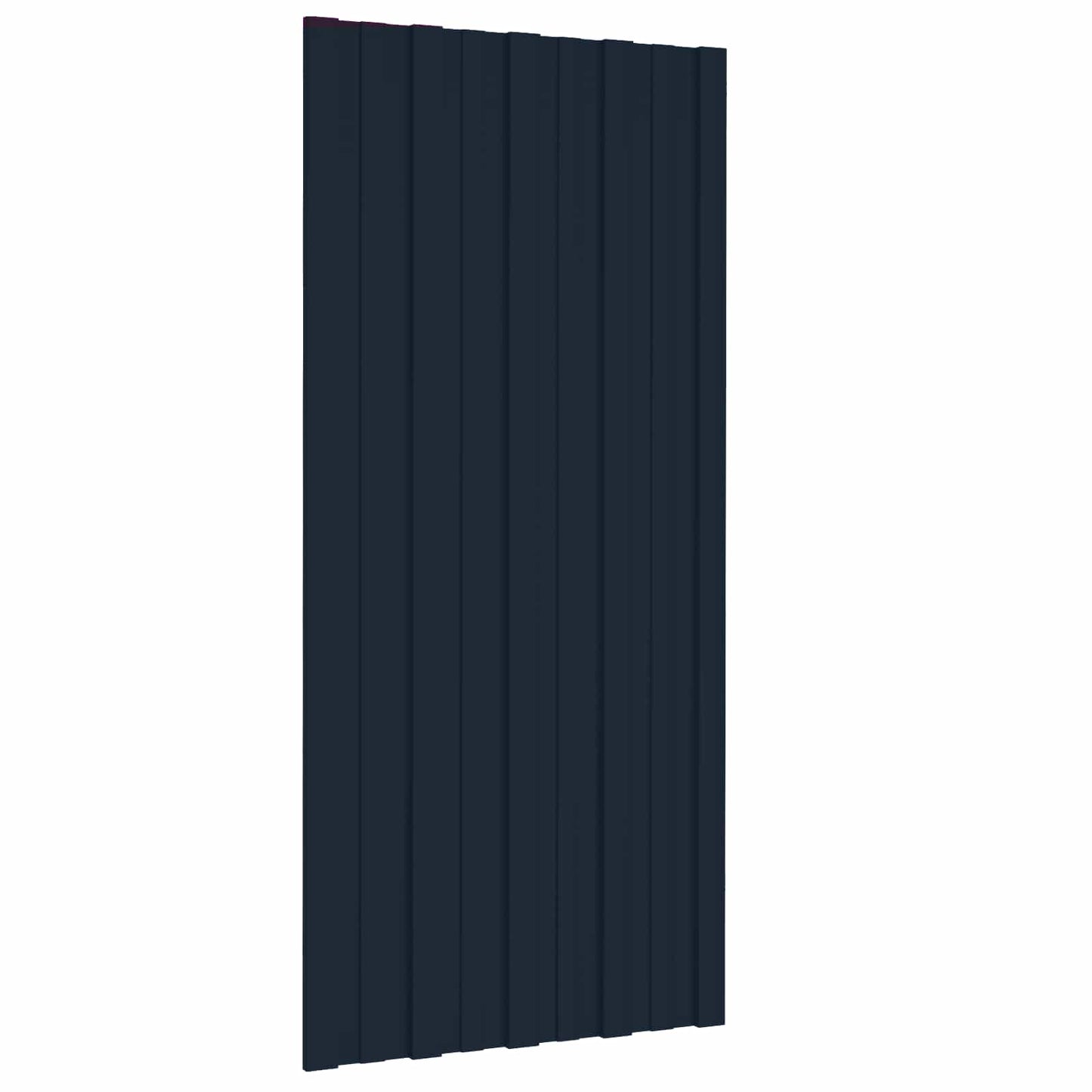 Takpanel 36 pcs Antrasitt 100 x 45 cm Galvanisert stål