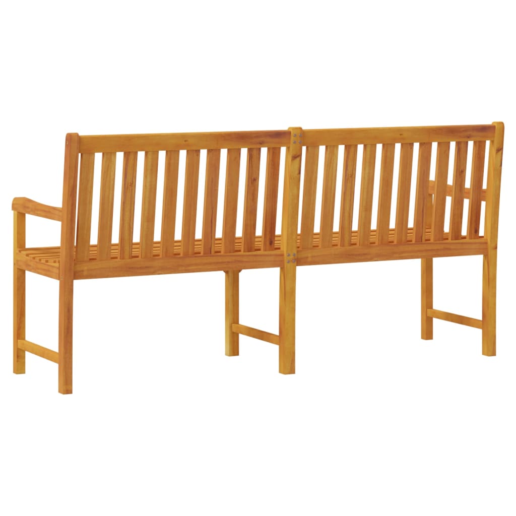 Hagebenk 180 cm heltre akasie vidaXL