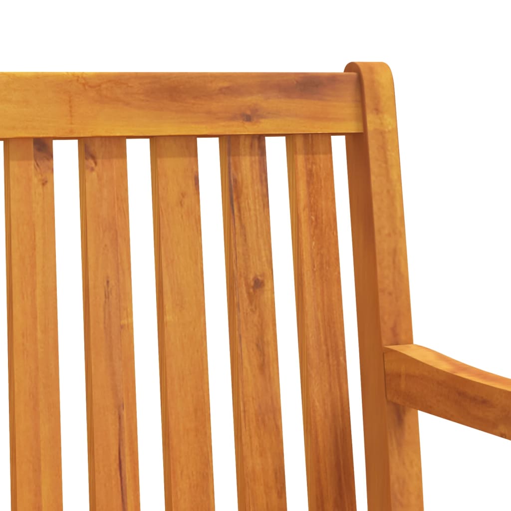 Hagebenk 180 cm heltre akasie vidaXL