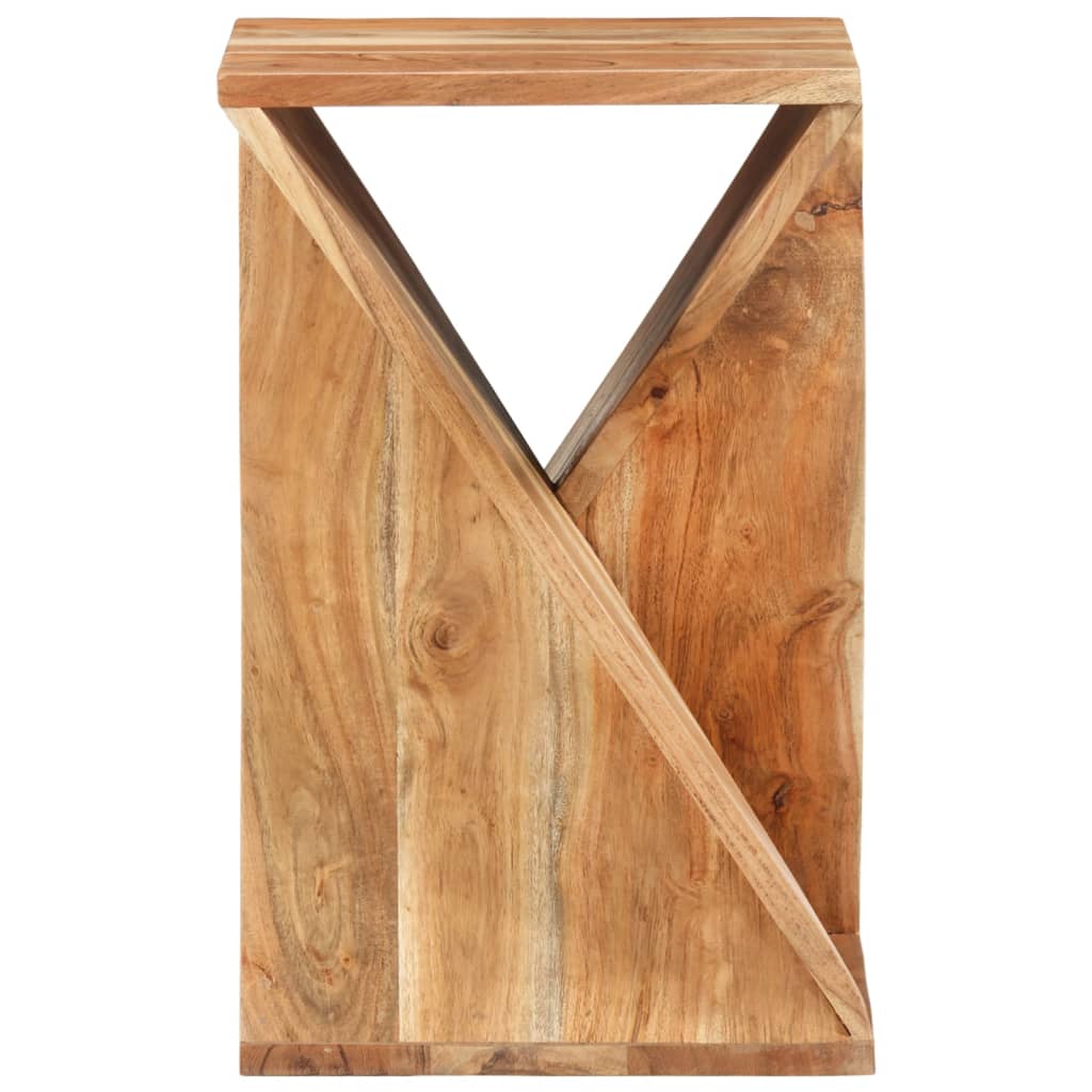 Sidebord 35x35x55 cm gjenvunnet akasie vidaXL