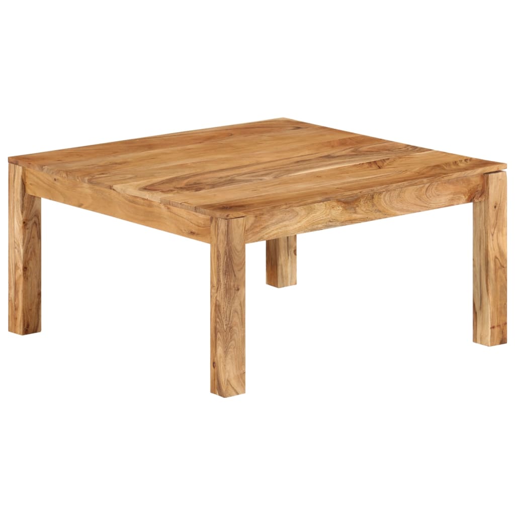 Salongbord 80x80x40 cm heltre akasie