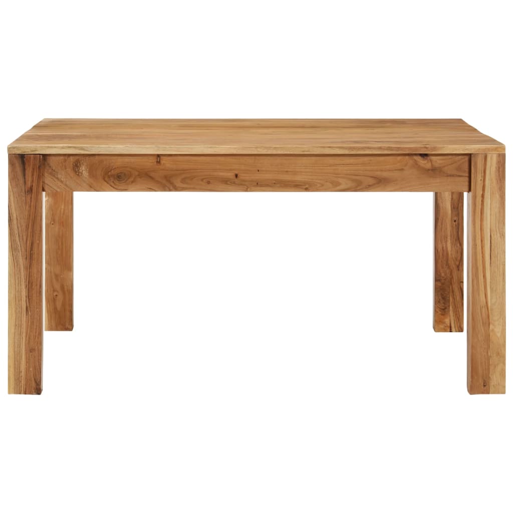 Salongbord 80x80x40 cm heltre akasie