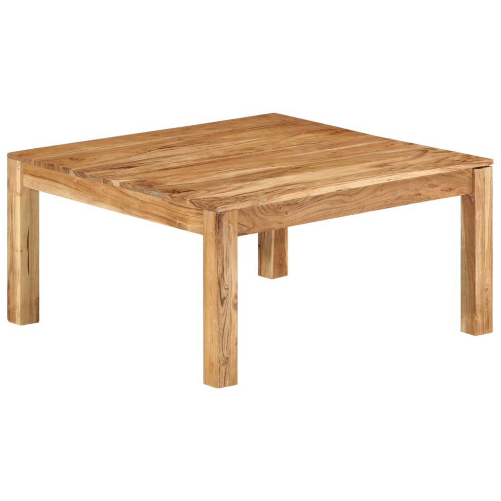 Salongbord 80x80x40 cm heltre akasie