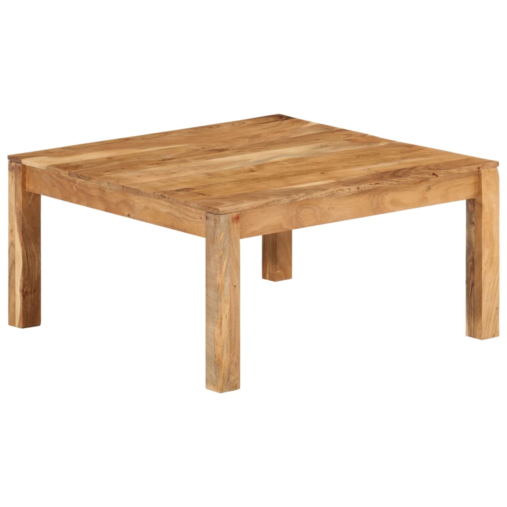Salongbord 80x80x40 cm heltre akasie