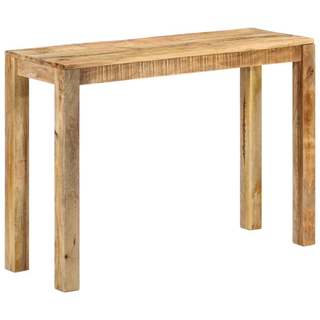 Konsollbord 110x35x76 cm grovt mangotre