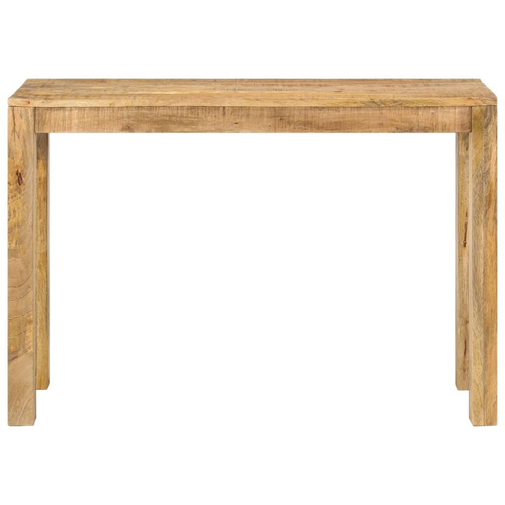 Konsollbord 110x35x76 cm grovt mangotre