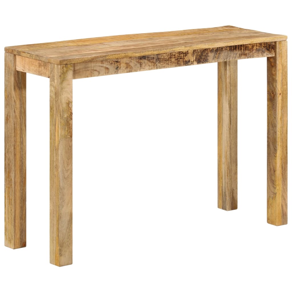 Konsollbord 110x35x76 cm grovt mangotre